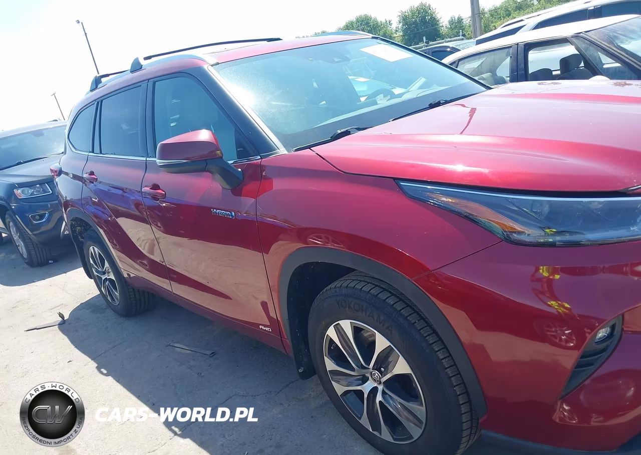 2021 Toyota Highlander Hybrid Xle VIN:5TDGBRCH5MS037076 - 13