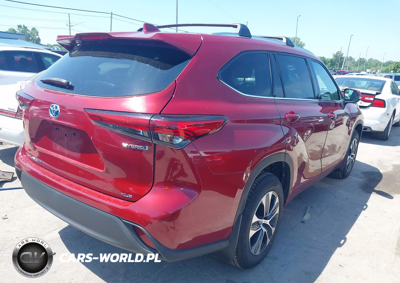2021 Toyota Highlander Hybrid Xle VIN:5TDGBRCH5MS037076 - 4