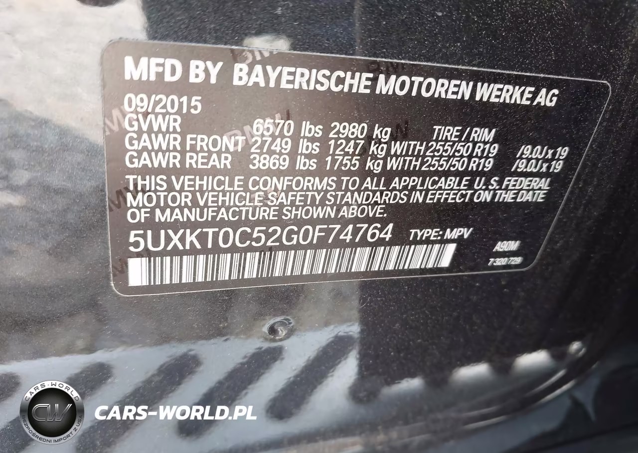 2016 BMW X5 Edrive xDrive40E VIN:5UXKT0C52G0F74764 - 9