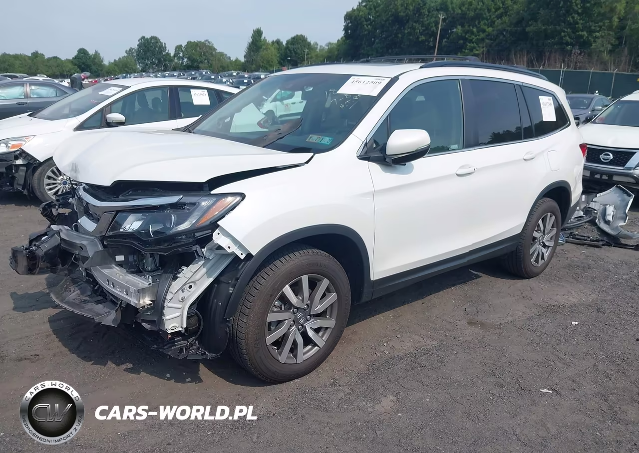 2020 Honda Pilot Awd Ex-L VIN:5FNYF6H55LB017841 - 2