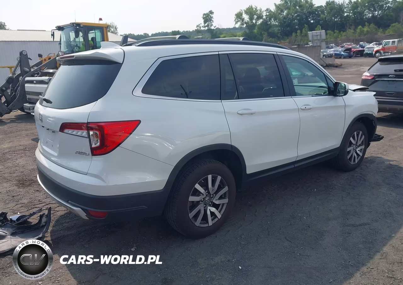 2020 Honda Pilot Awd Ex-L VIN:5FNYF6H55LB017841 - 4