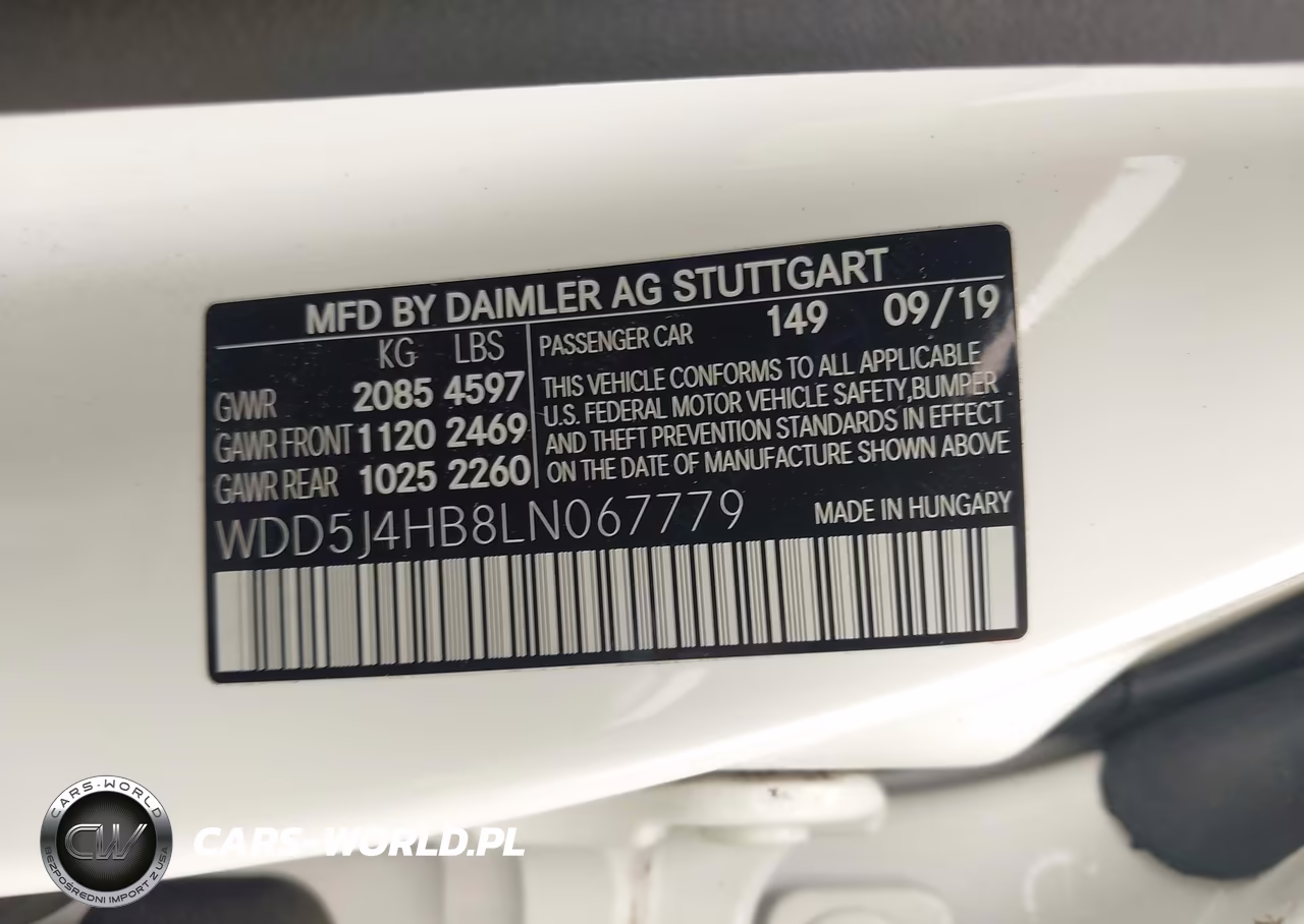 2020 Mercedes-Benz Cla 250 4Matic VIN:WDD5J4HB8LN067779 - 9