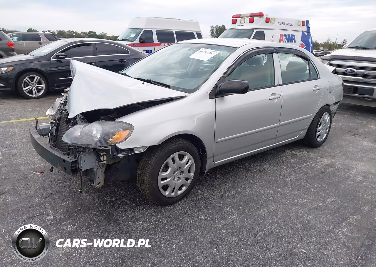 2008 Toyota Corolla Ce VIN:2T1BR32E28C888714 - 2