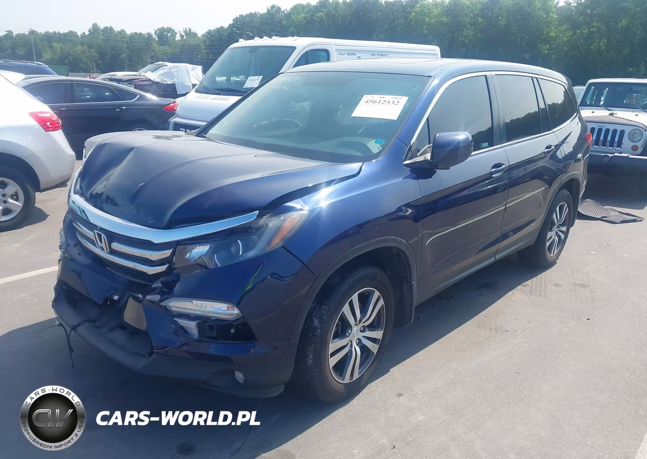 2018 Honda Pilot Ex-L VIN:5FNYF5H5XJB014490 - 2