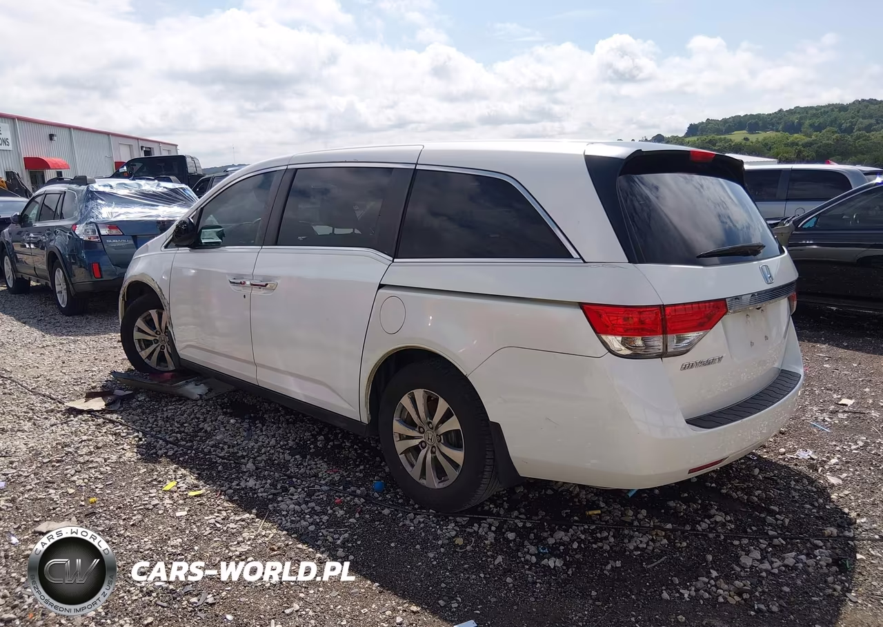 2014 Honda Odyssey Ex VIN:5FNRL5H47EB077668 - 3