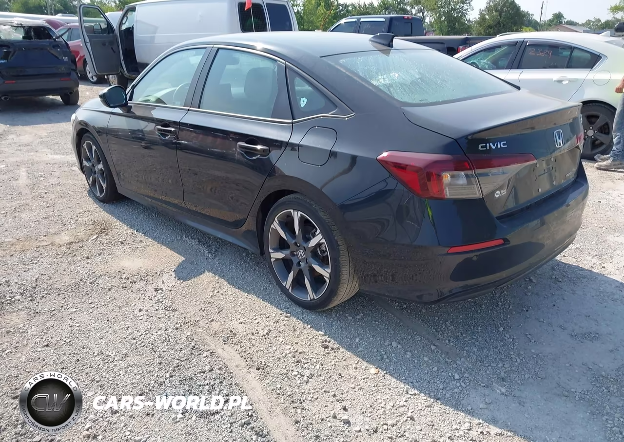 2025 Honda Civic Hybrid Sport-Sport Touring VIN:2HGFE4F86SH348708 - 3