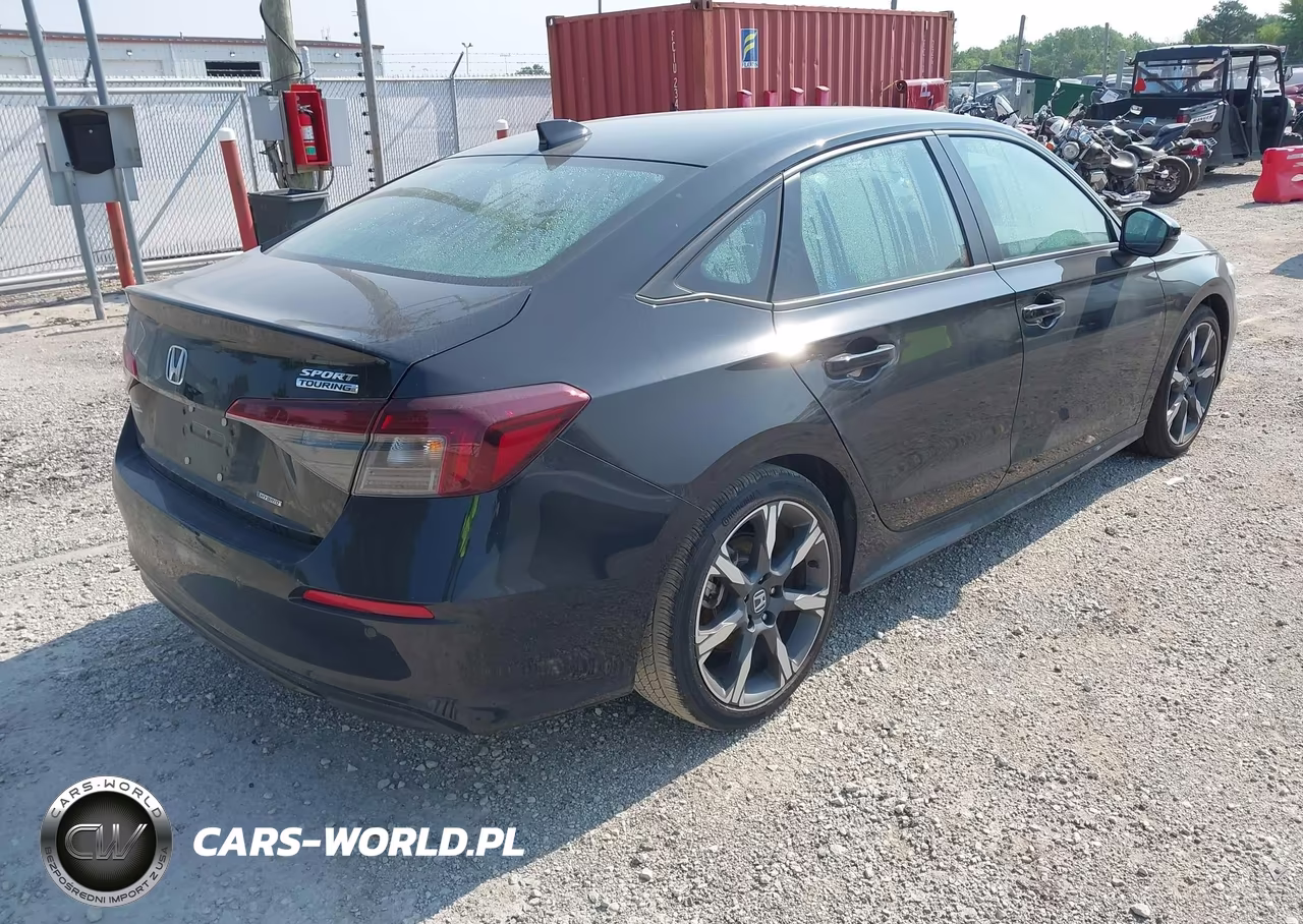 2025 Honda Civic Hybrid Sport-Sport Touring VIN:2HGFE4F86SH348708 - 4