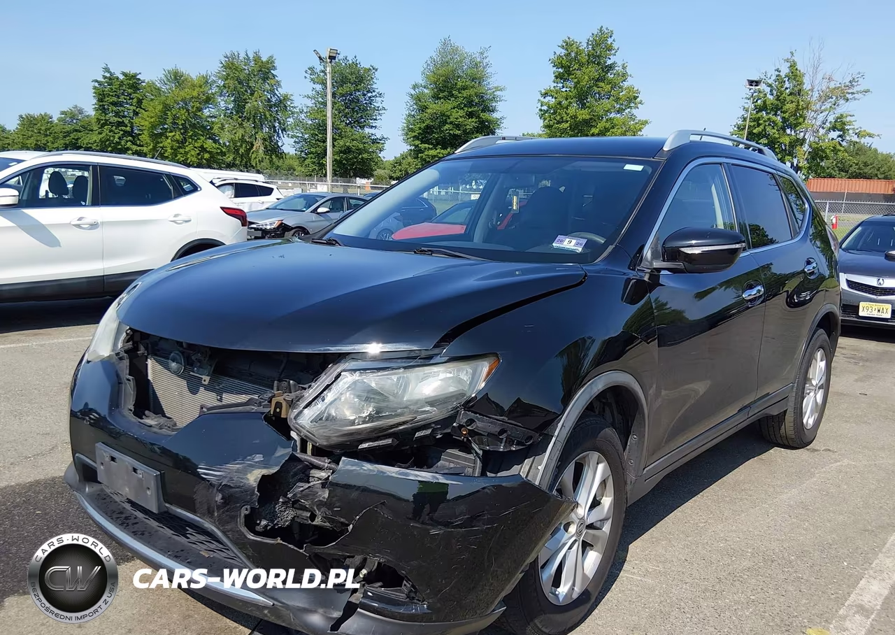 2015 Nissan Rogue Sv VIN:KNMAT2MV7FP511637 - 2