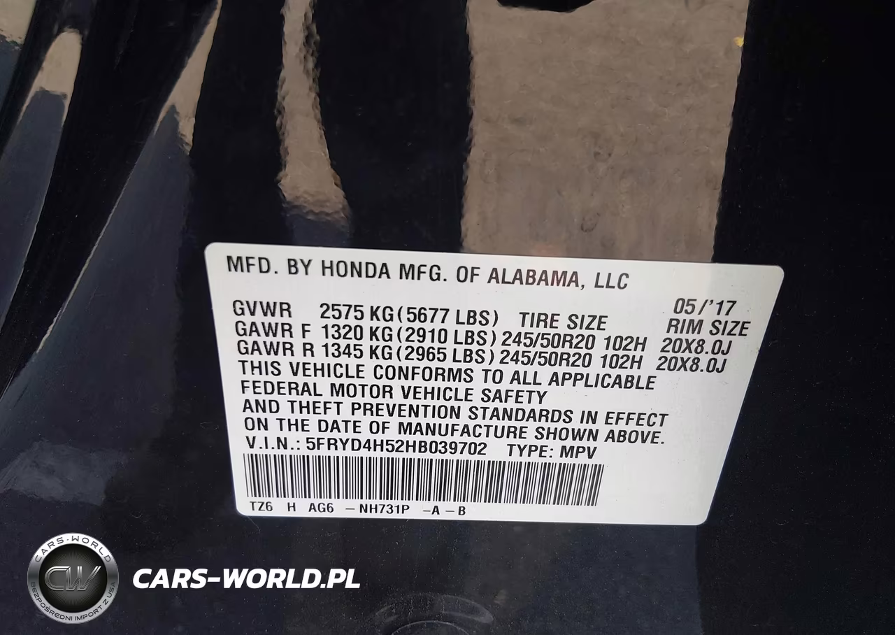 2017 Acura Mdx Technology Package VIN:5FRYD4H52HB039702 - 9