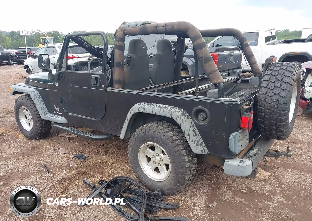 2005 Jeep Wrangler Unlimited VIN:1J4FA44S75P385379 - 3