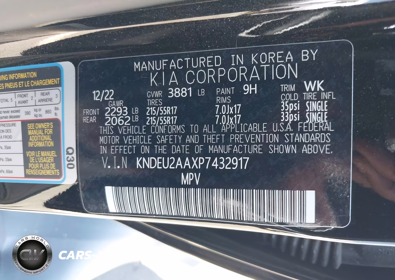2023 Kia Seltos S VIN:KNDEU2AAXP7432917 - 9