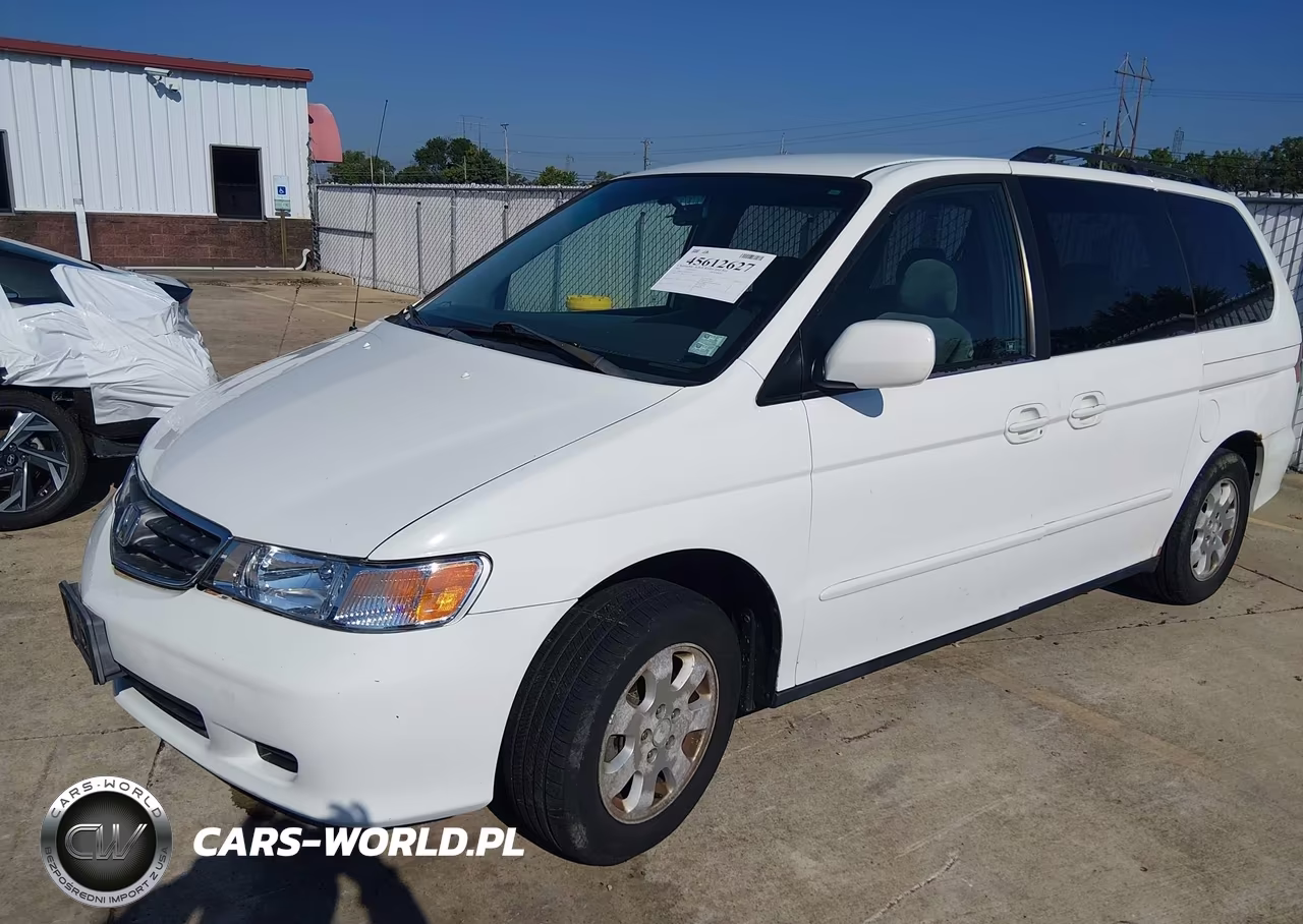 2002 Honda Odyssey Ex VIN:2HKRL18652H522142 - 2