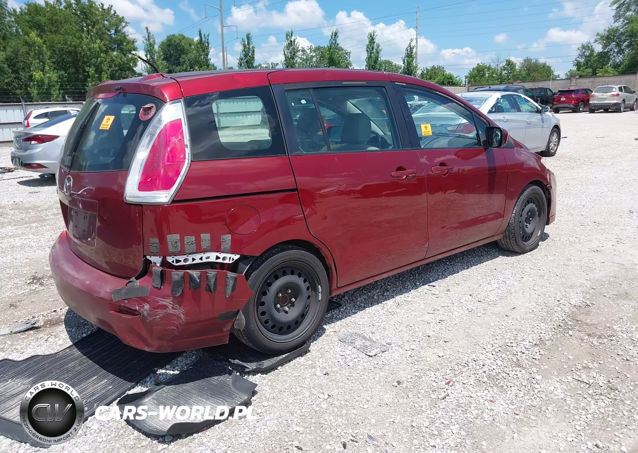 2010 Mazda Mazda5 Sport VIN:JM1CR2W36A0373450 - 4