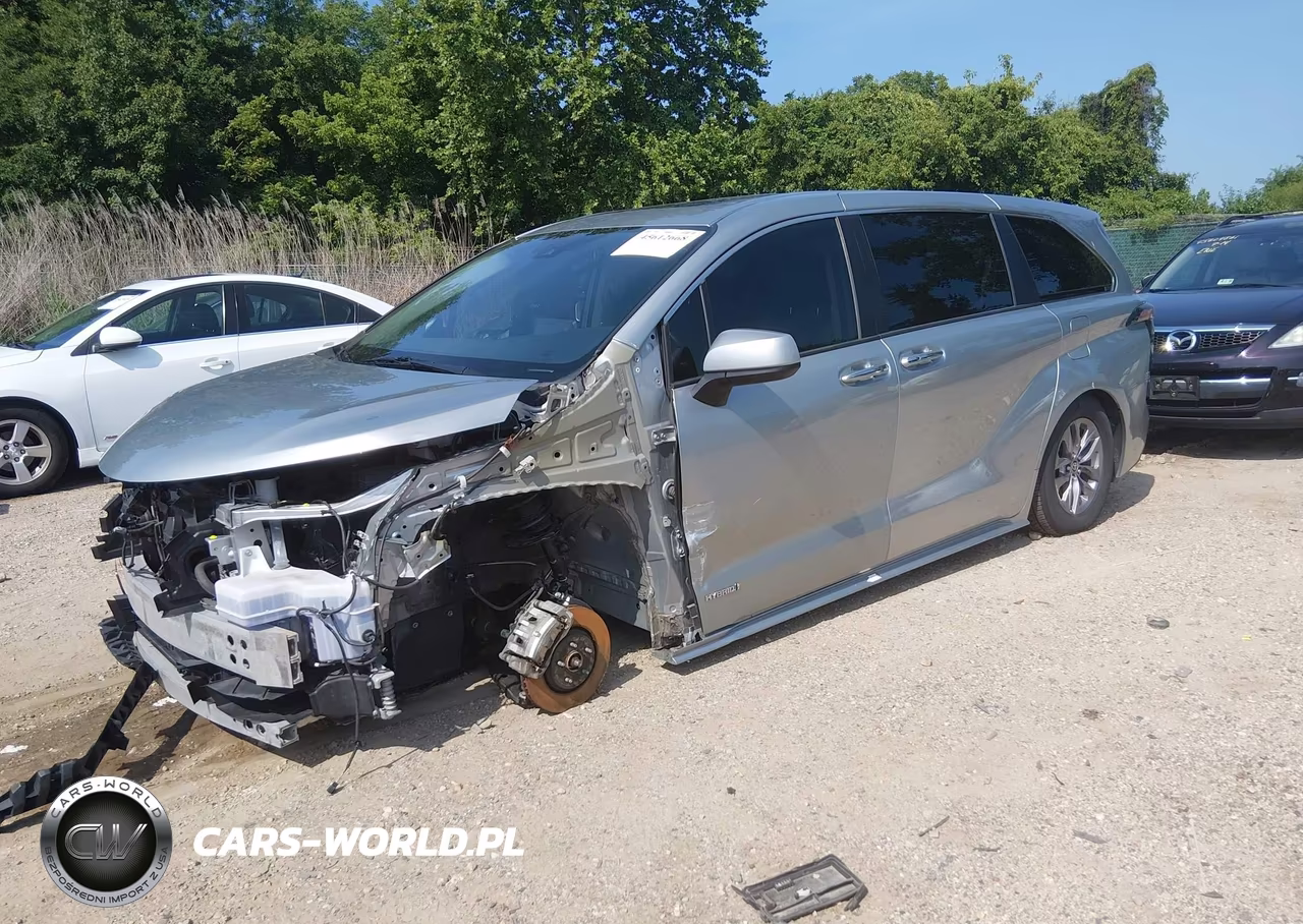 2021 Toyota Sienna Xle VIN:5TDYSKFCXMS001329 - 2