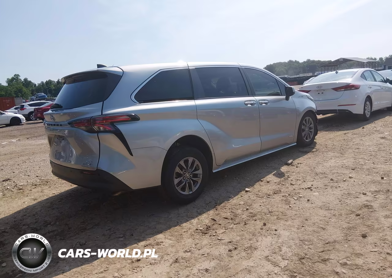 2021 Toyota Sienna Xle VIN:5TDYSKFCXMS001329 - 4
