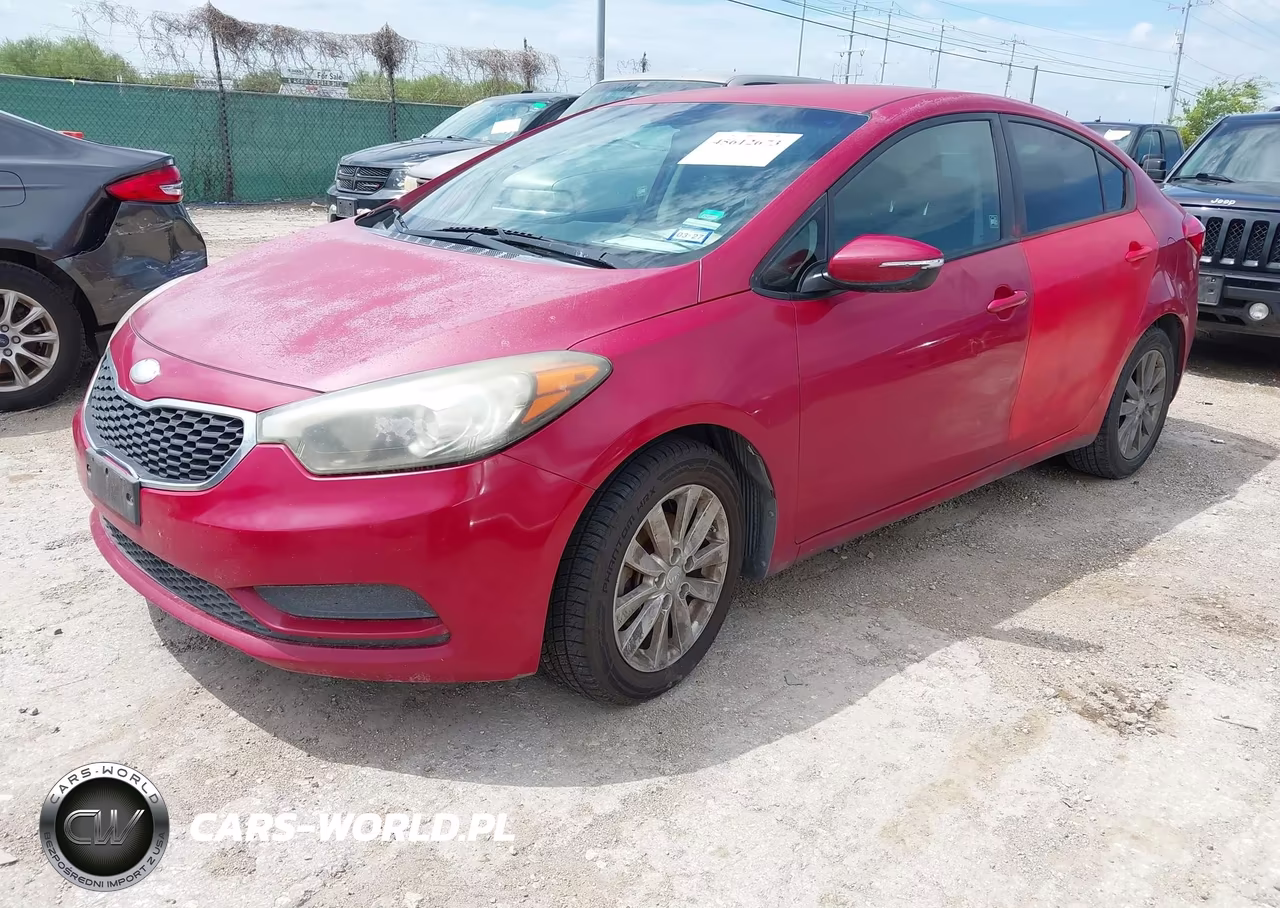 2014 Kia Forte Lx VIN:KNAFX4A62E5093420 - 2