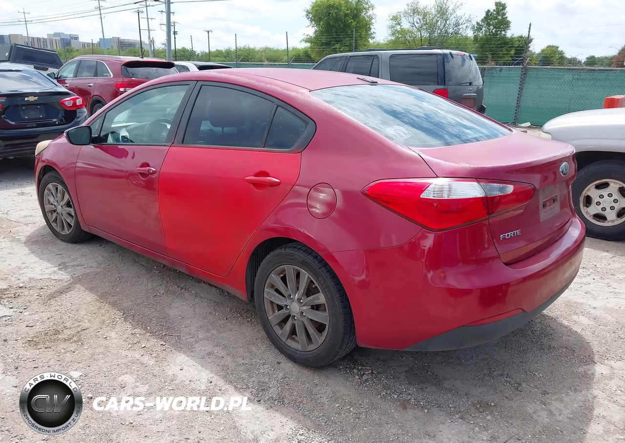 2014 Kia Forte Lx VIN:KNAFX4A62E5093420 - 3