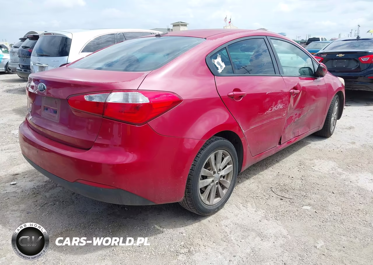 2014 Kia Forte Lx VIN:KNAFX4A62E5093420 - 4
