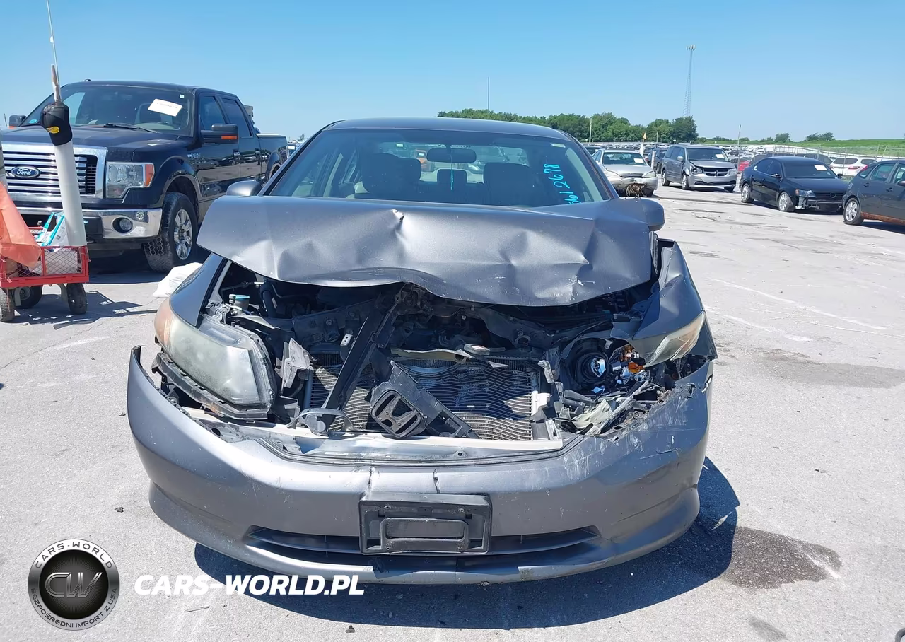 2012 Honda Civic Lx VIN:2HGFB2E57CH541231 - 6