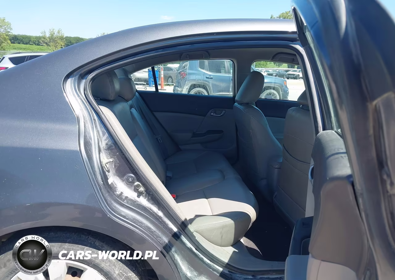 2012 Honda Civic Lx VIN:2HGFB2E57CH541231 - 8