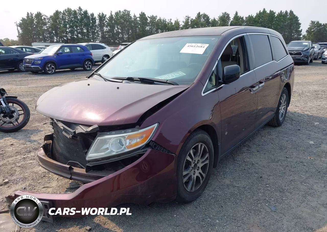 2013 Honda Odyssey Ex VIN:5FNRL5H40DB054280 - 2