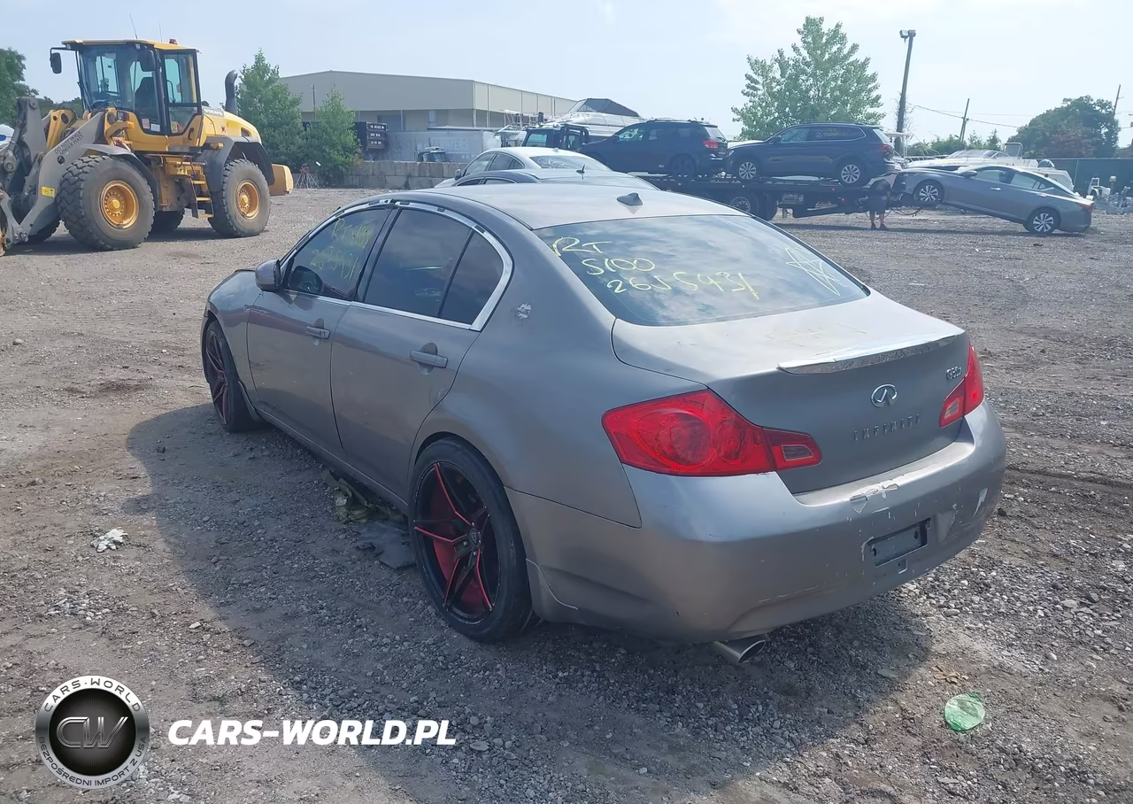 2008 Infiniti G35X VIN:JNKBV61F88M274114 - 3