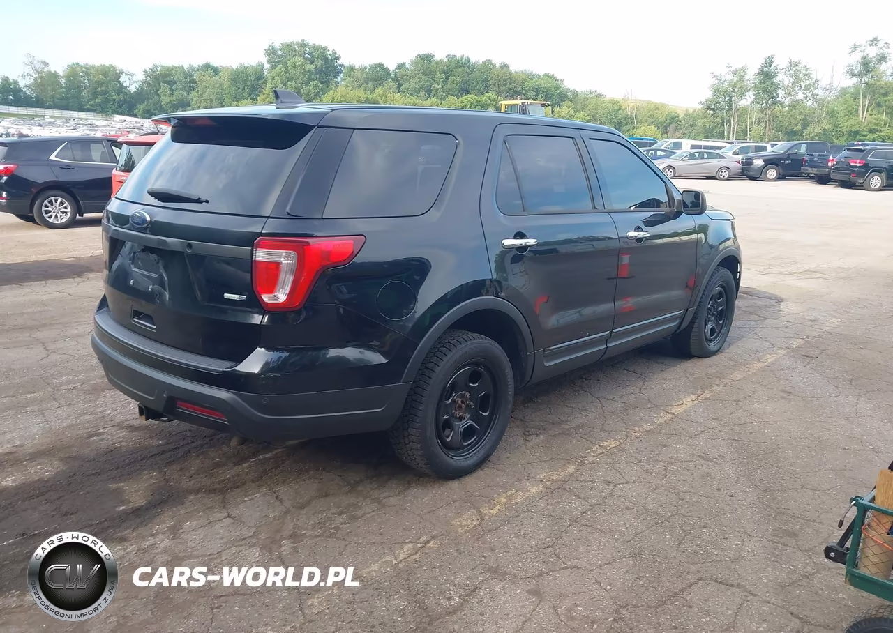 2018 Ford Police Interceptor Utility VIN:1FM5K8AR0JGB93170 - 4