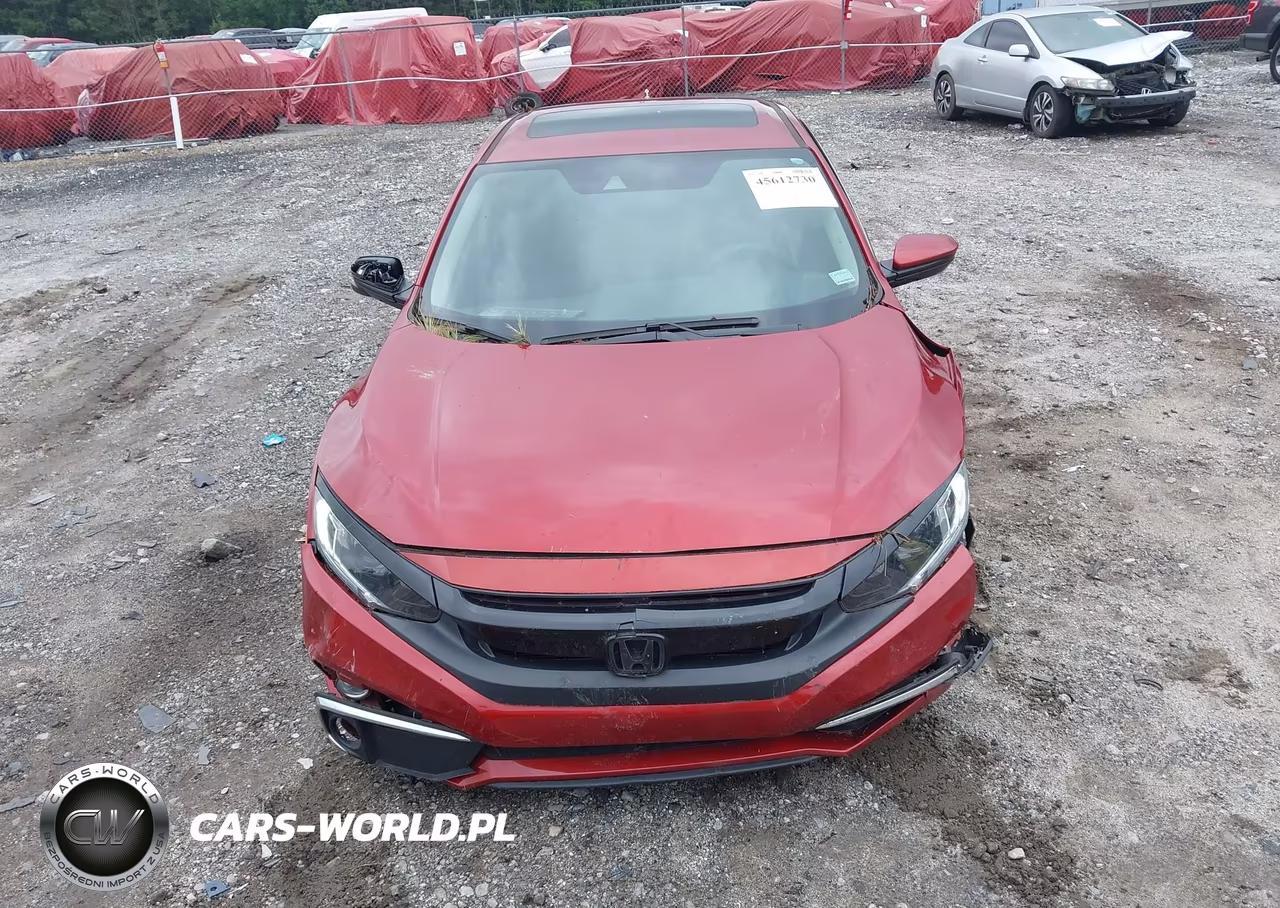 2020 Honda Civic Ex VIN:19XFC1F33LE011918 - 13