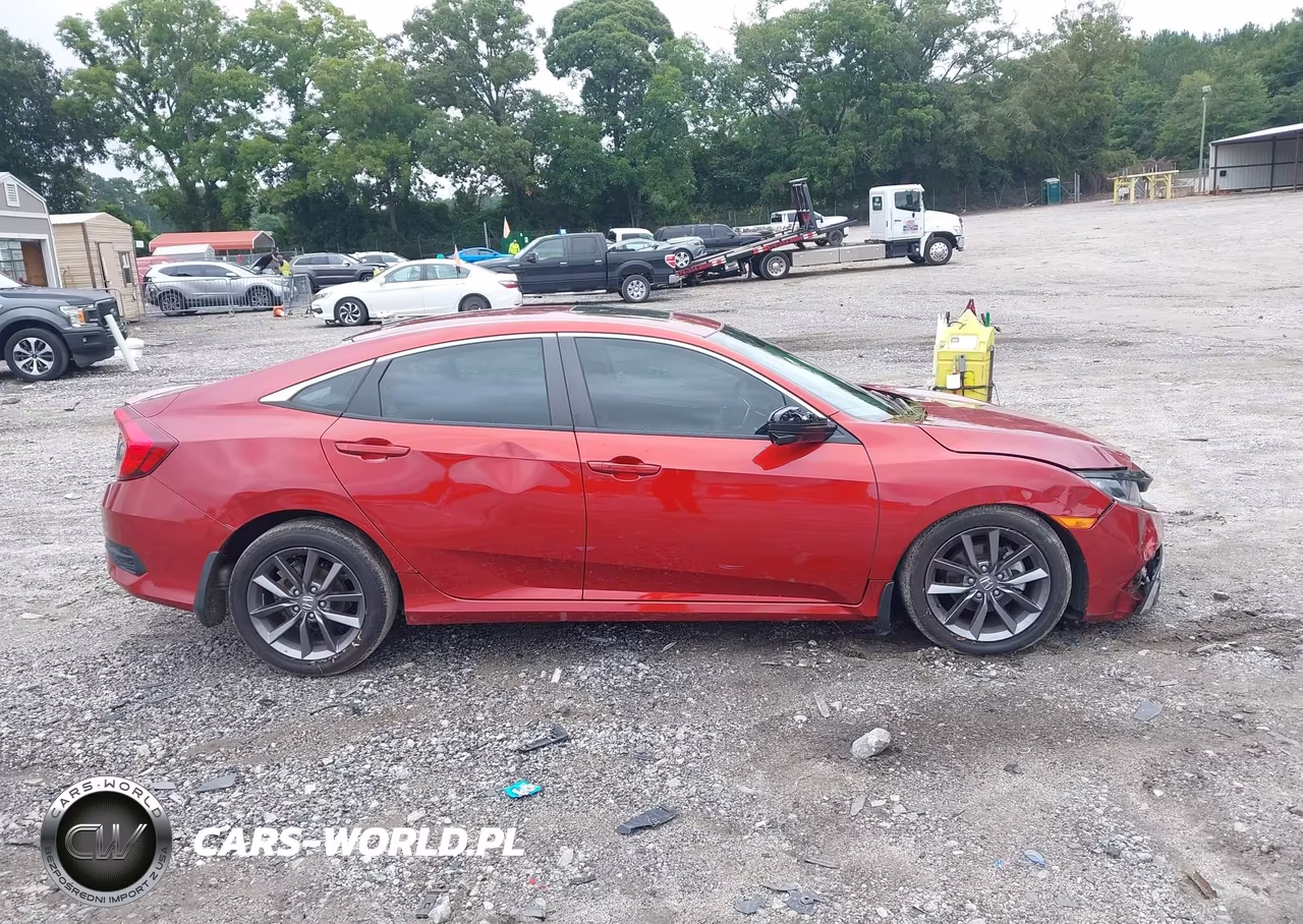 2020 Honda Civic Ex VIN:19XFC1F33LE011918 - 14