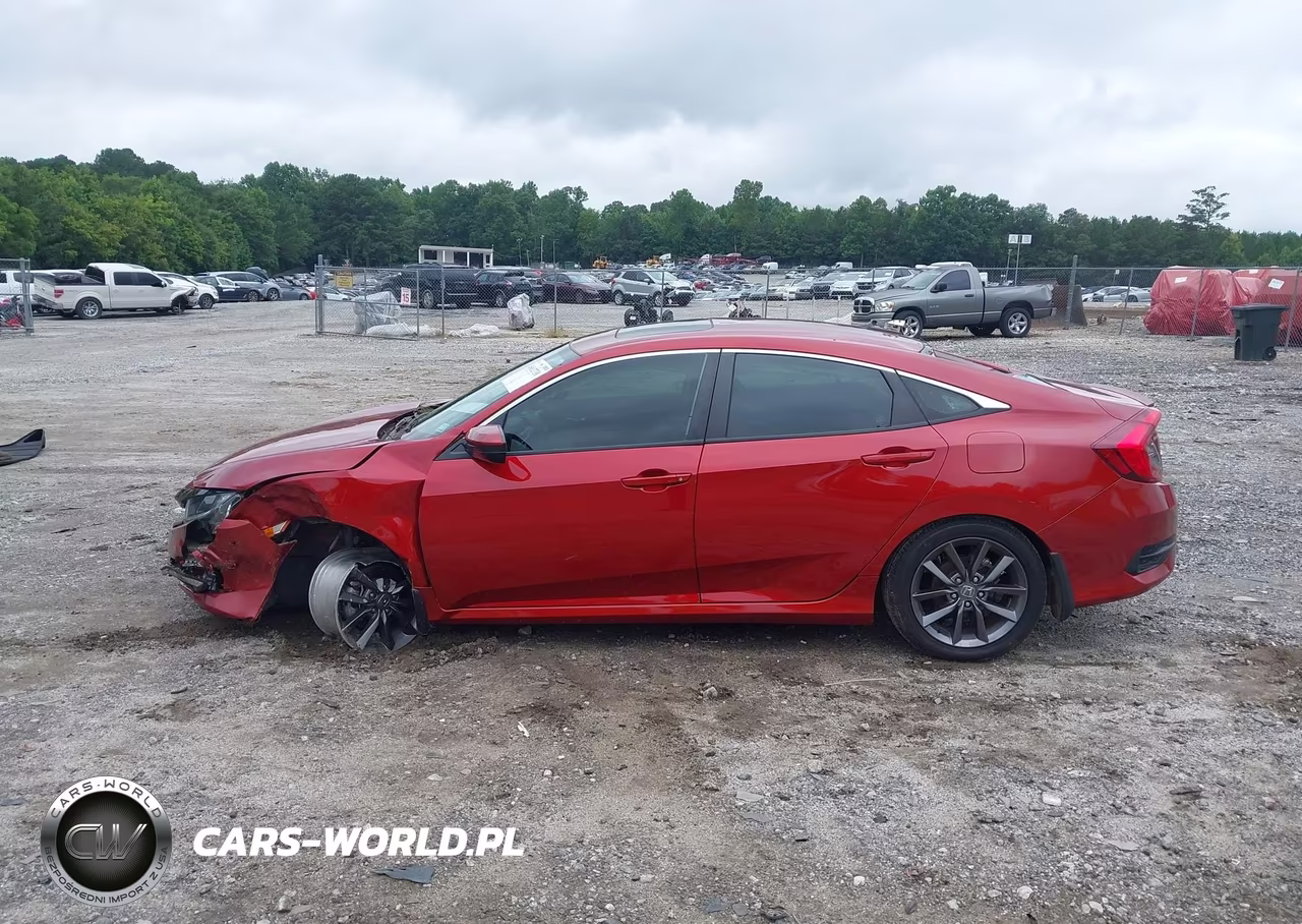 2020 Honda Civic Ex VIN:19XFC1F33LE011918 - 15