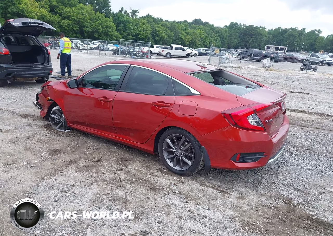 2020 Honda Civic Ex VIN:19XFC1F33LE011918 - 3