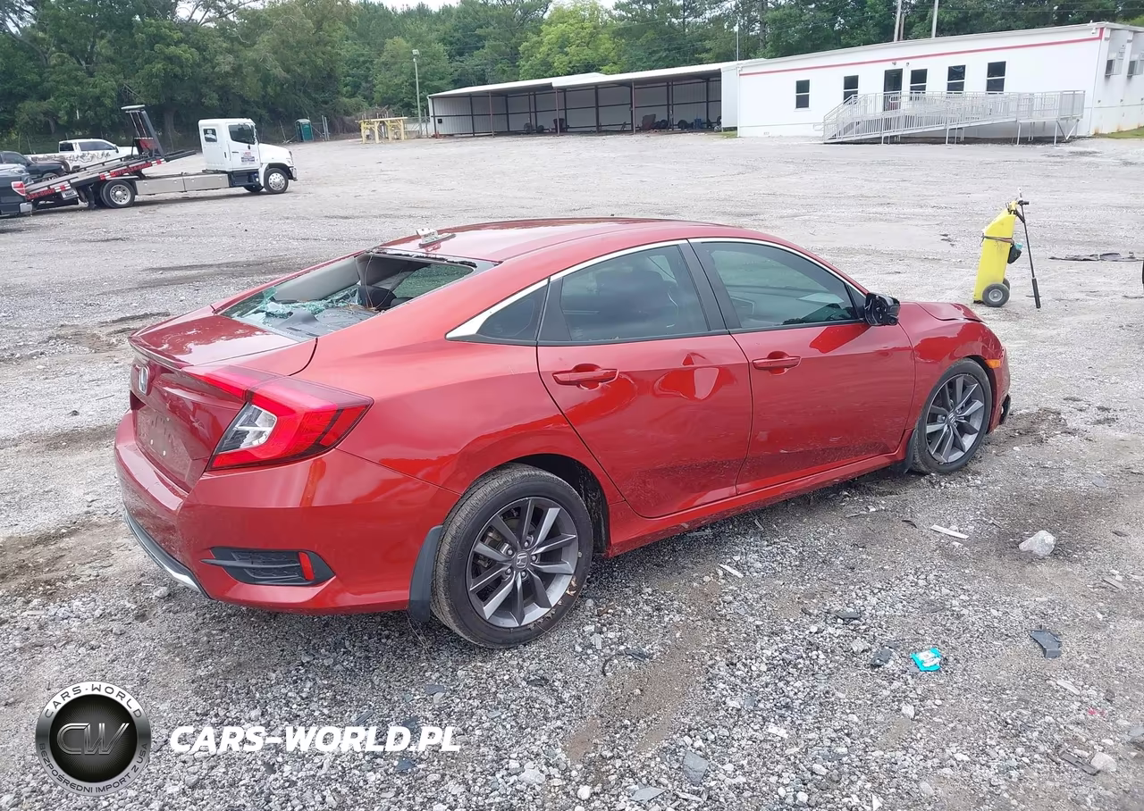 2020 Honda Civic Ex VIN:19XFC1F33LE011918 - 4