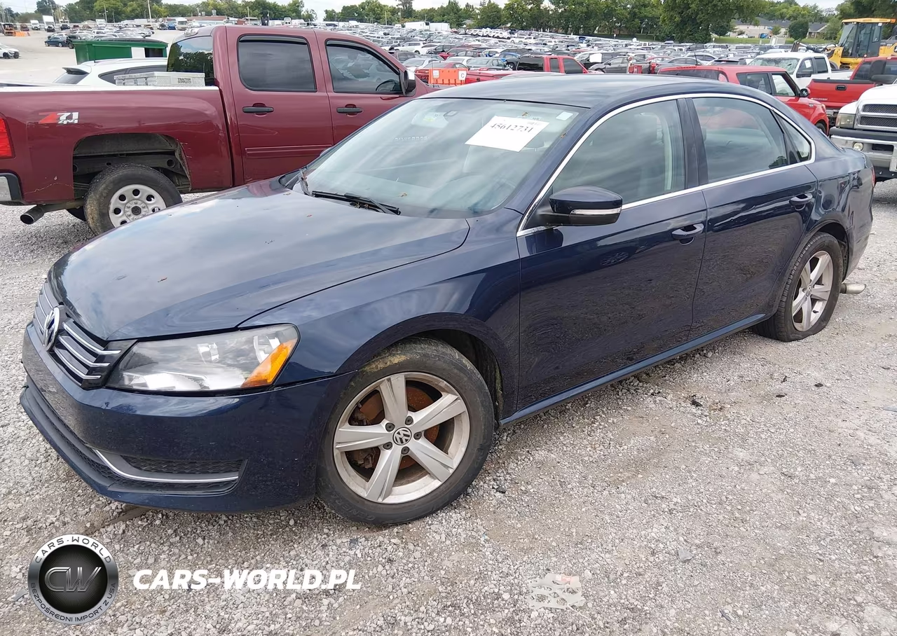 2014 Volkswagen Passat 1.8T Se VIN:1VWBS7A38EC084348 - 2