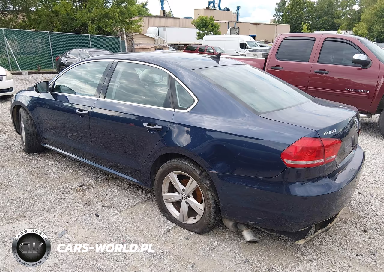 2014 Volkswagen Passat 1.8T Se VIN:1VWBS7A38EC084348 - 3