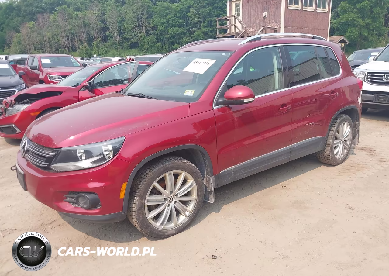 2013 Volkswagen Tiguan Se VIN:WVGBV3AX5DW099212 - 2
