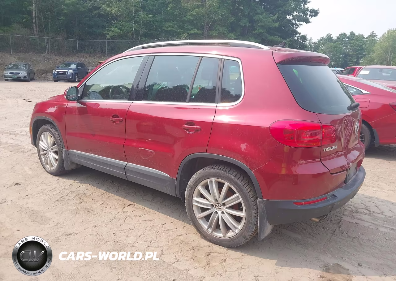 2013 Volkswagen Tiguan Se VIN:WVGBV3AX5DW099212 - 3