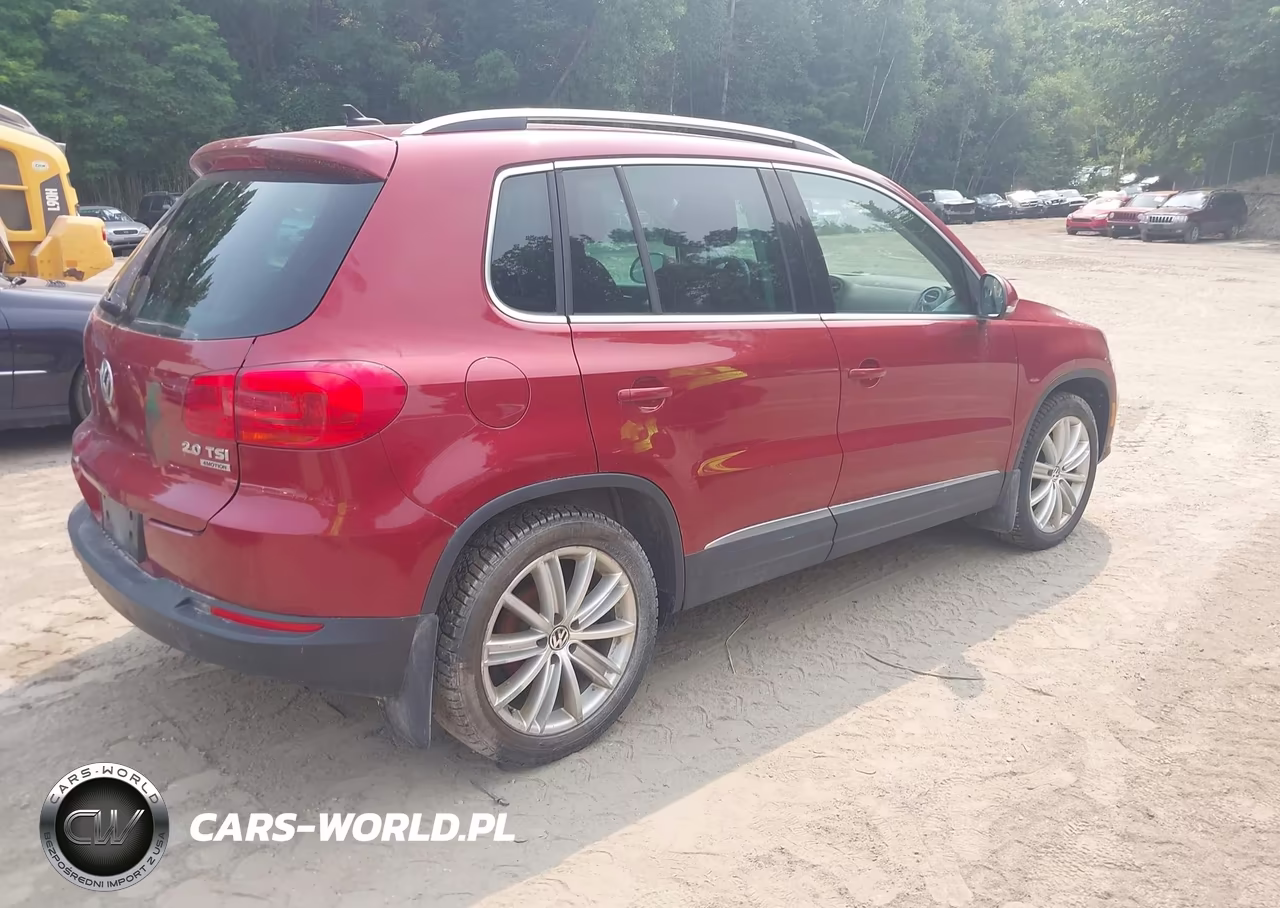 2013 Volkswagen Tiguan Se VIN:WVGBV3AX5DW099212 - 4