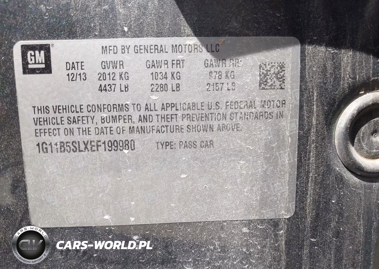 2014 Chevrolet Malibu 1Ls VIN:1G11B5SLXEF199980 - 9