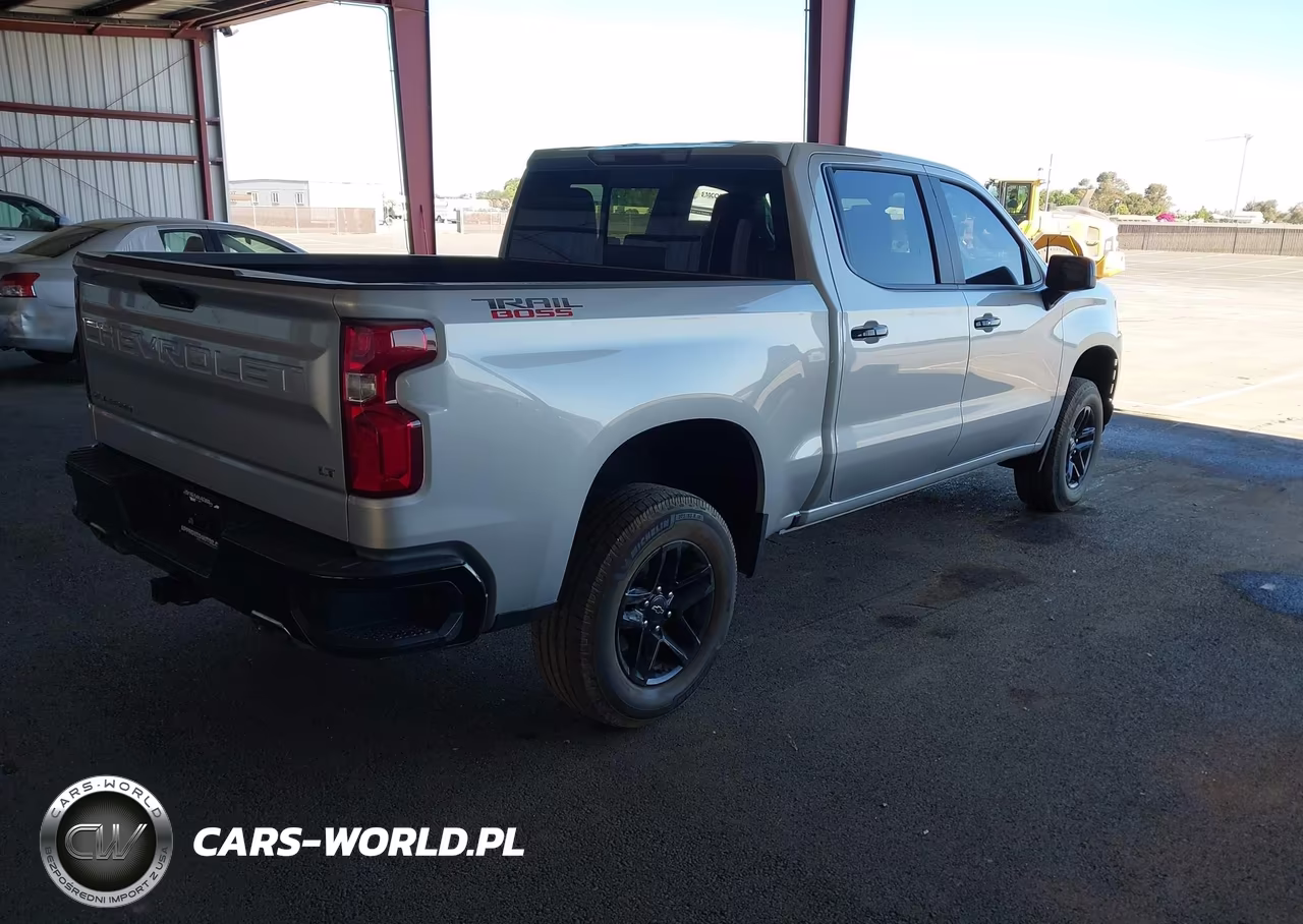 2021 Chevrolet Silverado 1500 4Wd Short Bed Lt Trail Boss VIN:1GCPYFED6MZ365581 - 4
