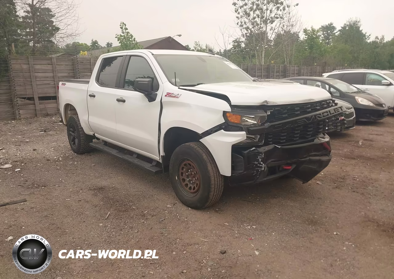 2020 Chevrolet Silverado 1500 4Wd Short Bed Custom Trail Boss