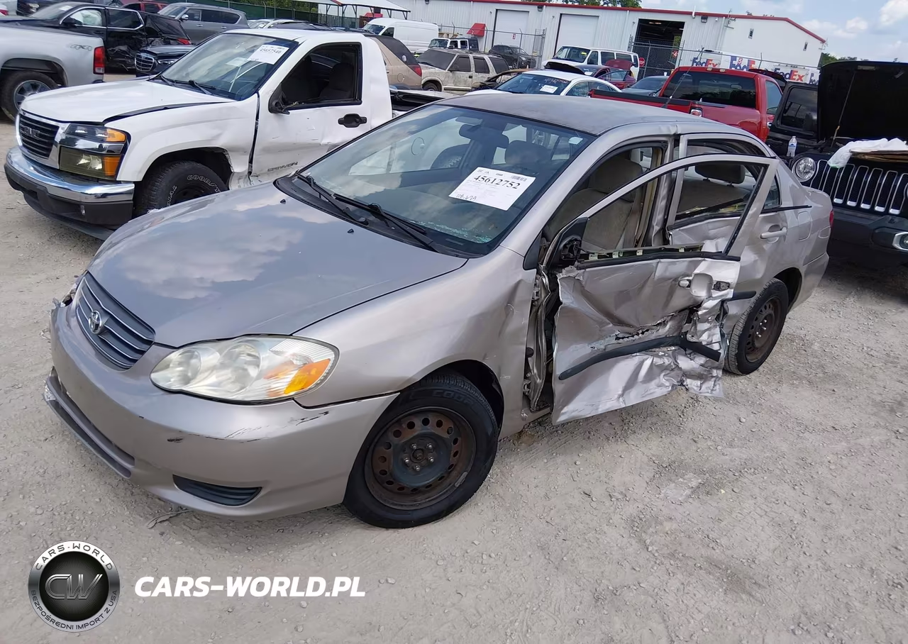 2003 Toyota Corolla Ce VIN:1NXBR32EX3Z070736 - 2