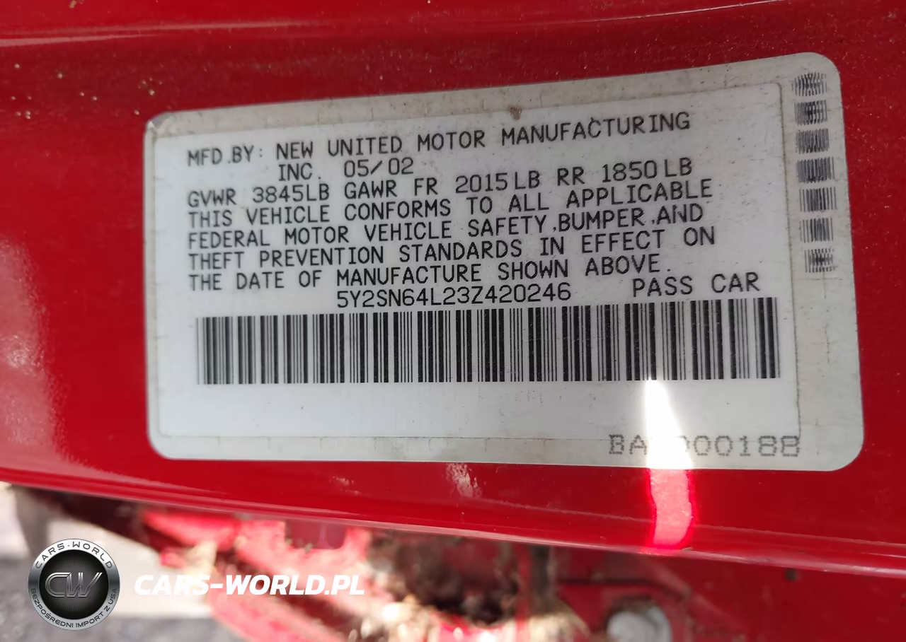 2003 Pontiac Vibe Gt VIN:5Y2SN64L23Z420246 - 9