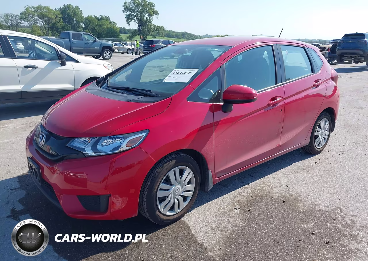 2015 Honda Fit Lx VIN:3HGGK5G55FM748189 - 2