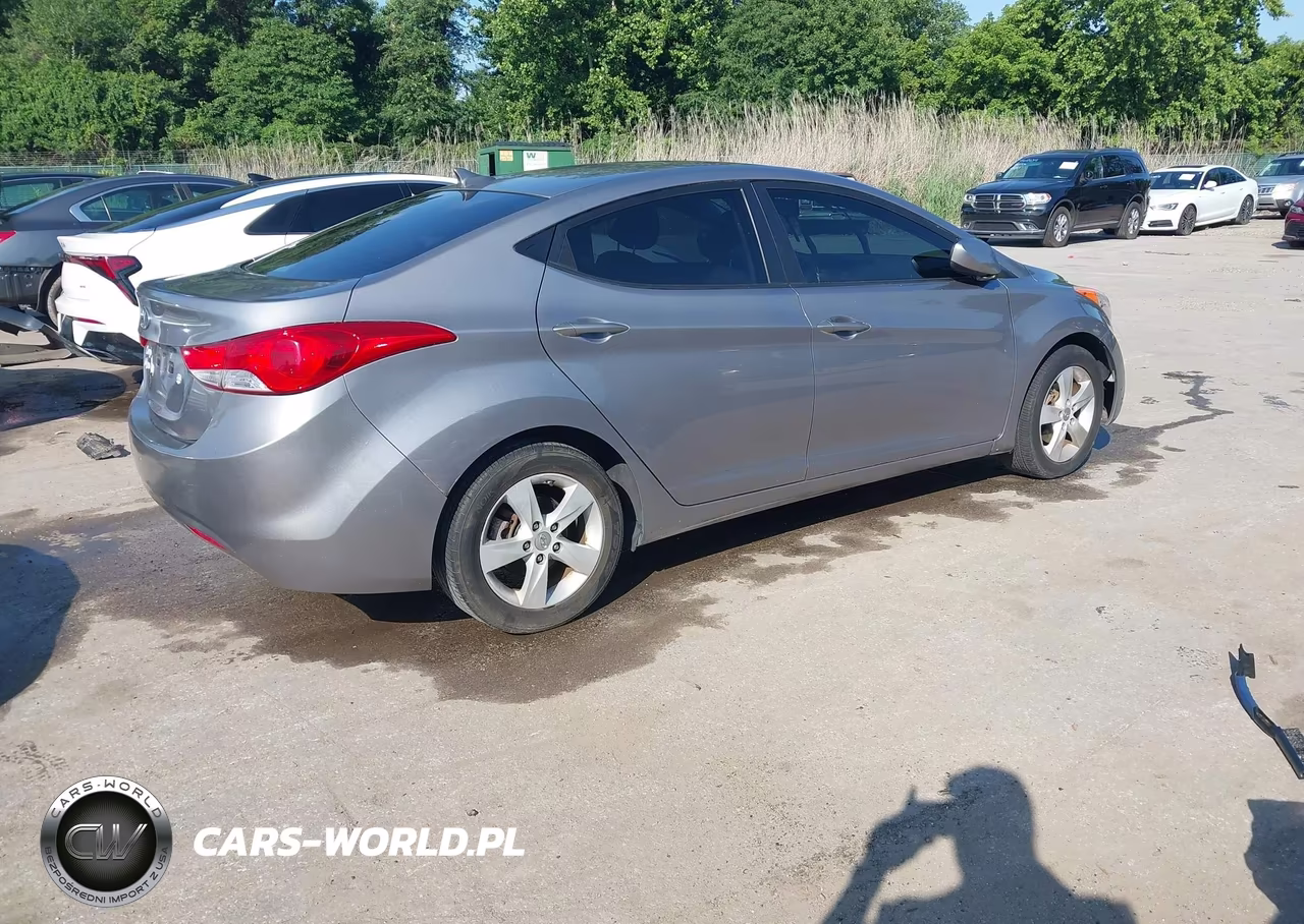 2011 Hyundai Elantra Gls (Ulsan Plant) VIN:KMHDH4AE4BU093768 - 4