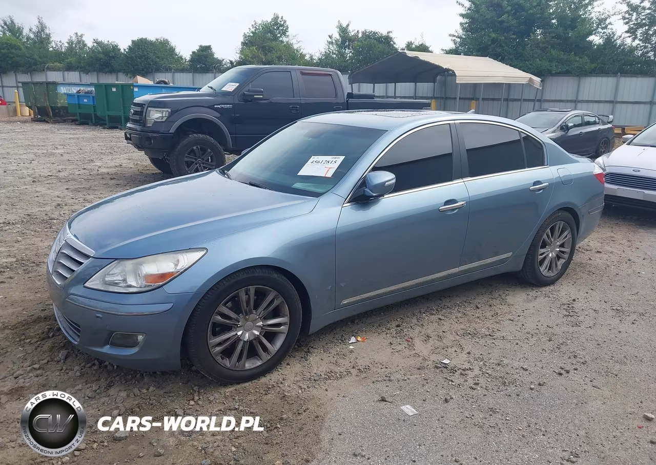 2009 Hyundai Genesis 4.6 VIN:KMHGC46F59U058521 - 2
