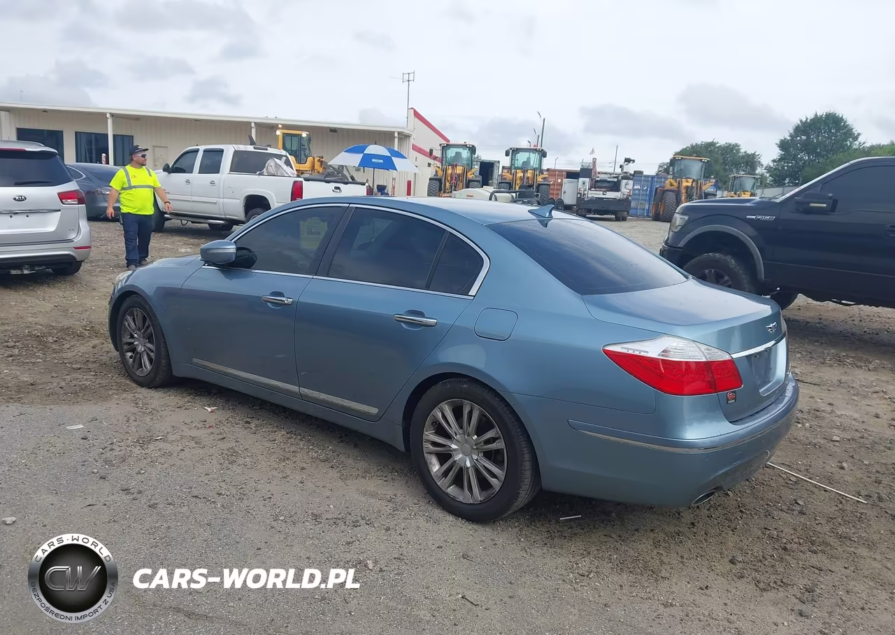 2009 Hyundai Genesis 4.6 VIN:KMHGC46F59U058521 - 3