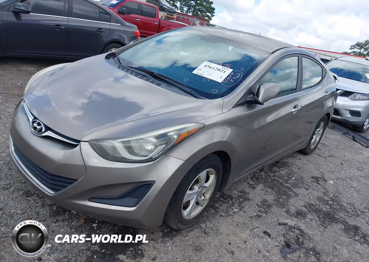 2015 Hyundai Elantra Se VIN:5NPDH4AE7FH554790 - 2