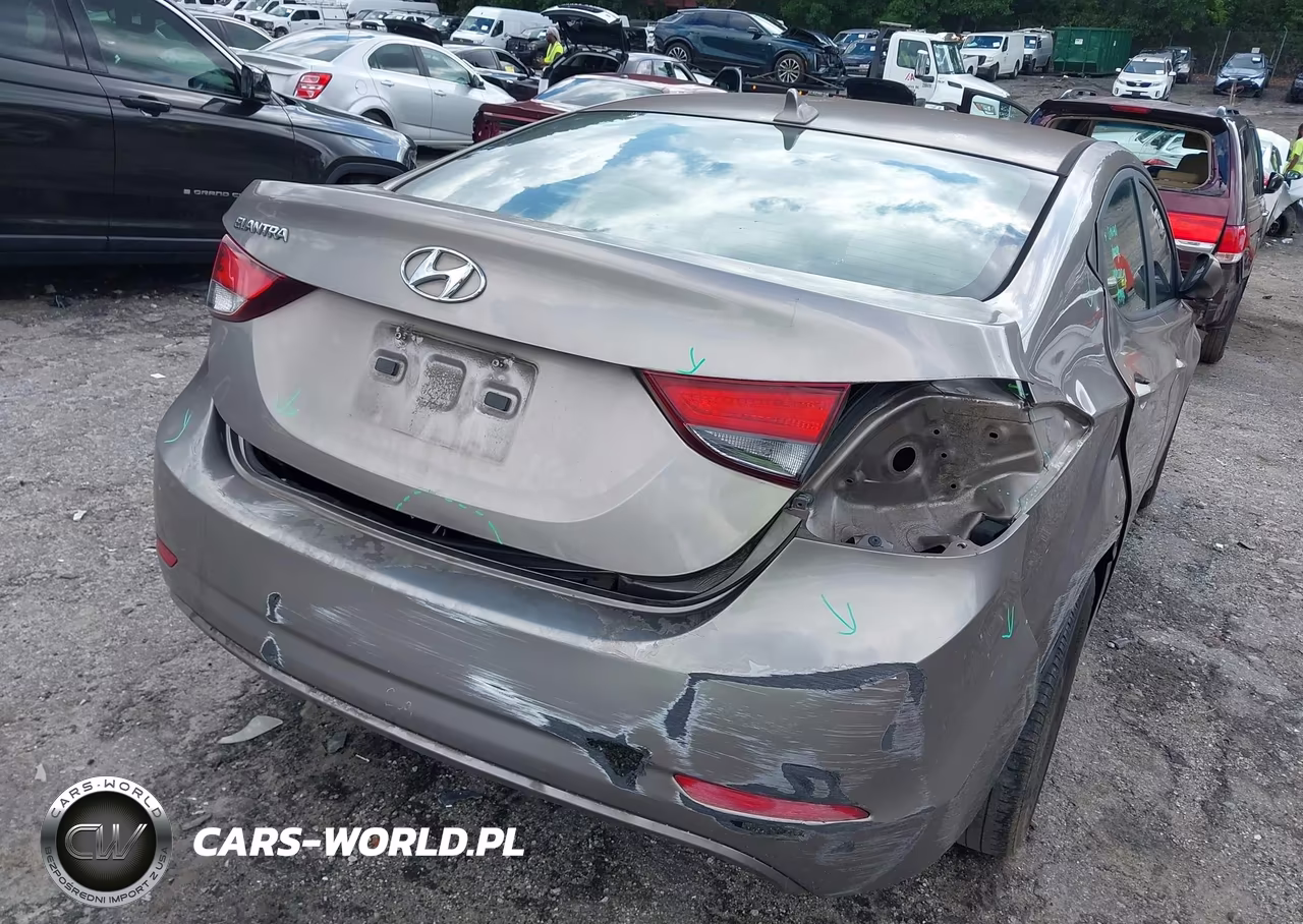 2015 Hyundai Elantra Se VIN:5NPDH4AE7FH554790 - 6