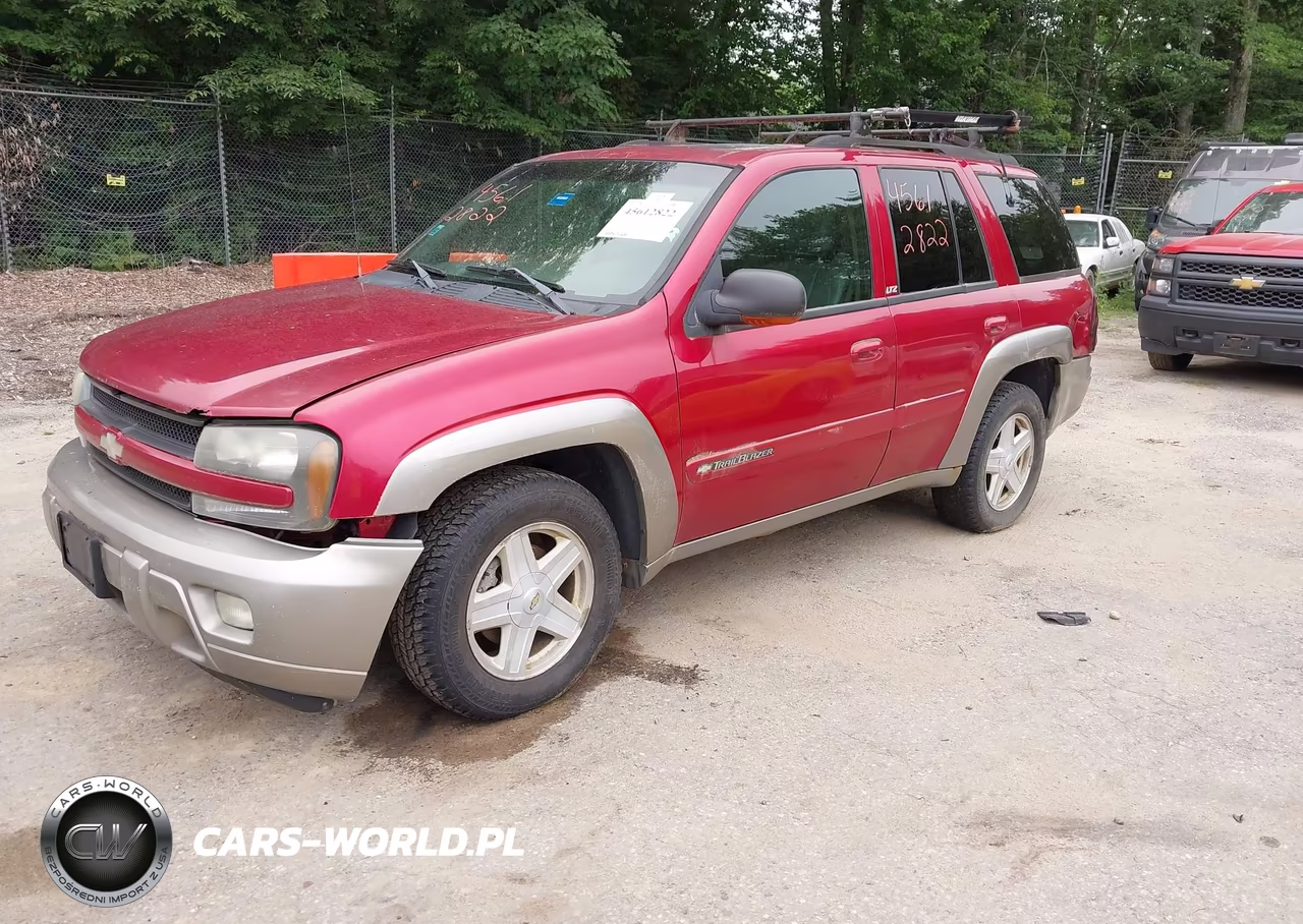 2002 Chevrolet Trailblazer Ltz VIN:1GNDT13S822361230 - 2