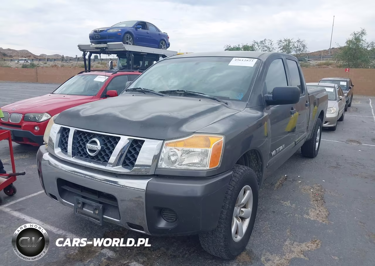 2008 Nissan Titan Xe VIN:1N6AA07G48N346102 - 2